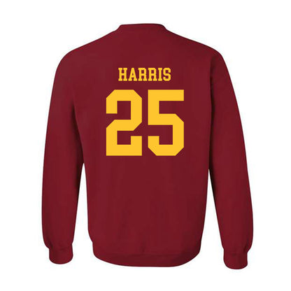 Iowa State - NCAA Women's Basketball : sydney harris - Sports Shersey Crewneck Sweatshirt-1