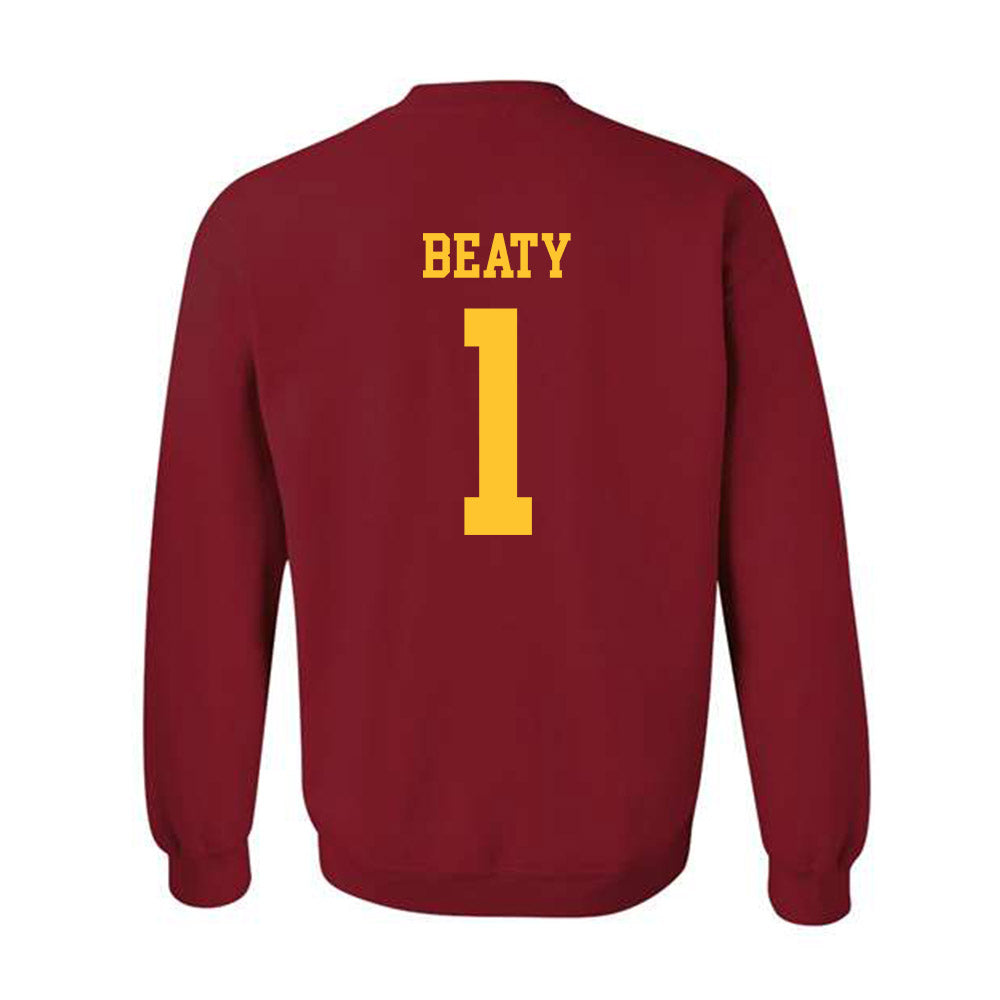 Iowa State - NCAA Women's Basketball : Reese Beaty - Sports Shersey Crewneck Sweatshirt-1