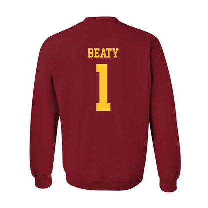 Iowa State - NCAA Women's Basketball : Reese Beaty - Sports Shersey Crewneck Sweatshirt-1