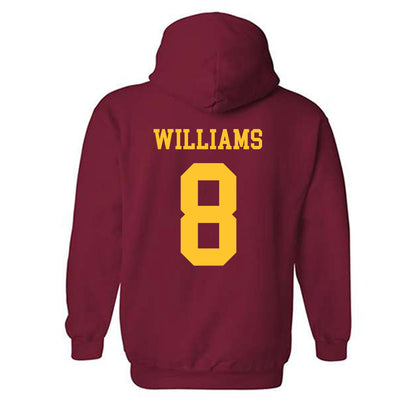 Iowa State - NCAA Women's Basketball : Jada Williams - Sports Shersey Hooded Sweatshirt-1