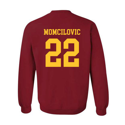 Iowa State - NCAA Men's Basketball : Milan Momcilovic - Sports Shersey Crewneck Sweatshirt-1