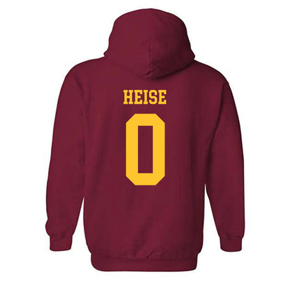 Iowa State - NCAA Men's Basketball : Nate Heise - Sports Shersey Hooded Sweatshirt-1