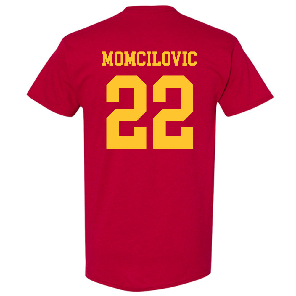 Iowa State - NCAA Men's Basketball : Milan Momcilovic - Sports Shersey T-Shirt-1