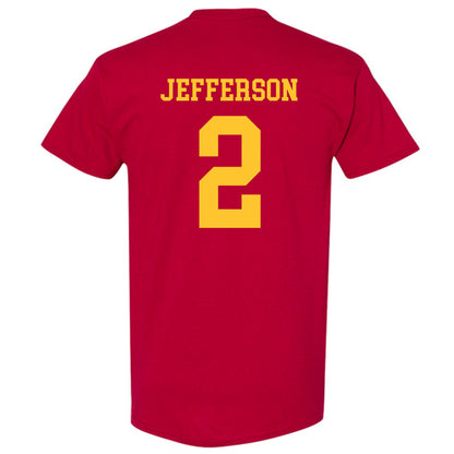 Iowa State - NCAA Men's Basketball : Joshua Jefferson - Sports Shersey T-Shirt