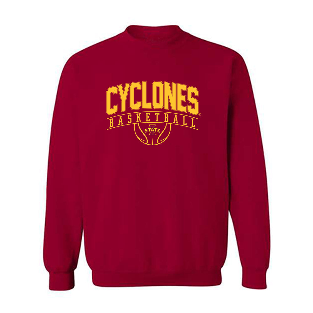 Iowa State - NCAA Men's Basketball : Milan Momcilovic - Sports Shersey Crewneck Sweatshirt-0