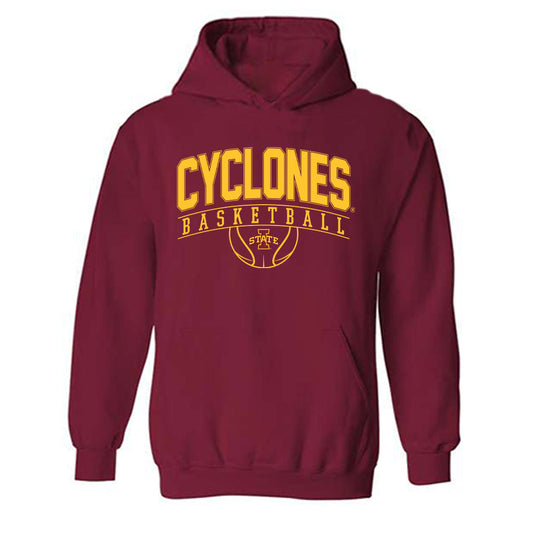 Iowa State - NCAA Men's Basketball : Tamin Lipsey - Sports Shersey Hooded Sweatshirt-0