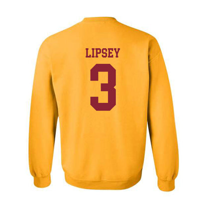 Iowa State - NCAA Men's Basketball : Tamin Lipsey - Sports Shersey Crewneck Sweatshirt-1