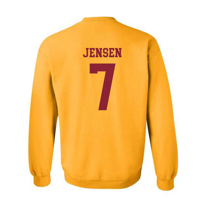 Iowa State - NCAA Women's Basketball : Freya Jensen - Sports Shersey Crewneck Sweatshirt-1