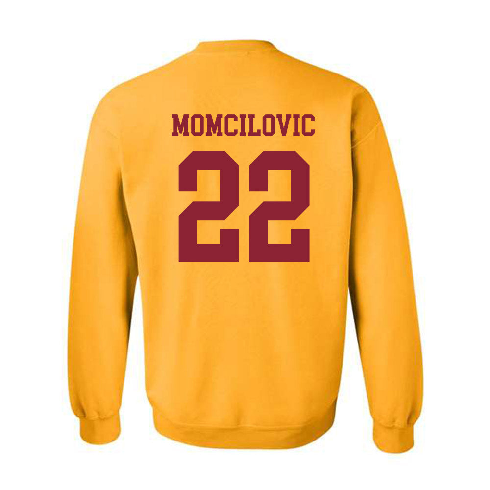 Iowa State - NCAA Men's Basketball : Milan Momcilovic - Sports Shersey Crewneck Sweatshirt-1