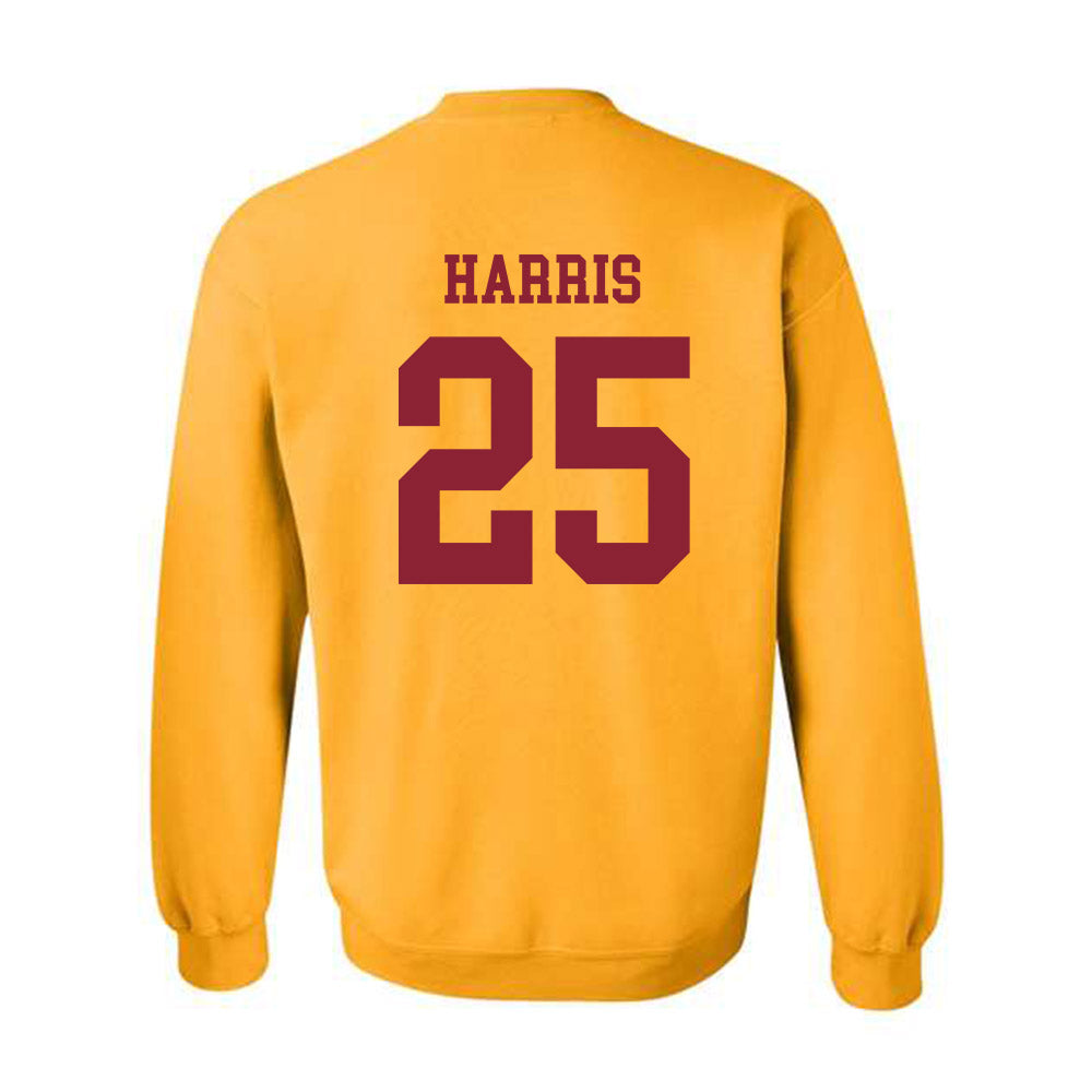 Iowa State - NCAA Women's Basketball : sydney harris - Sports Shersey Crewneck Sweatshirt-1