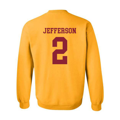 Iowa State - NCAA Men's Basketball : Joshua Jefferson - Sports Shersey Crewneck Sweatshirt