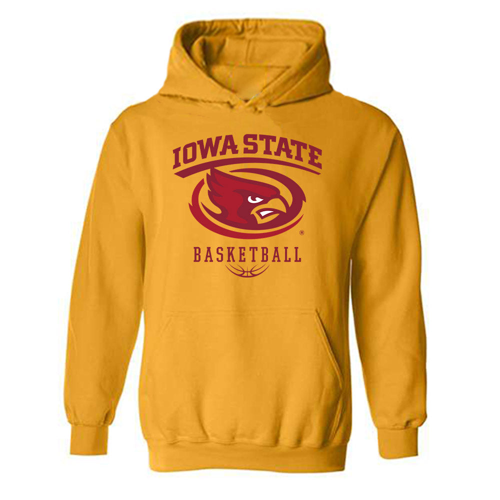 Iowa State - NCAA Men's Basketball : Tamin Lipsey - Sports Shersey Hooded Sweatshirt-0
