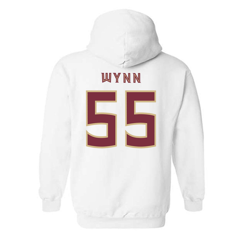 FSU - NCAA Football : Kevin Juju Wynn - Replica Shersey Hooded Sweatshirt-1