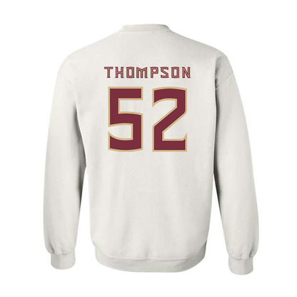 FSU - NCAA Football : Chavez Thompson - Replica Shersey Crewneck Sweatshirt-1