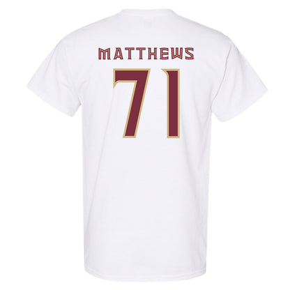 FSU - NCAA Football : JaElyne Matthews - Replica Shersey T-Shirt-1