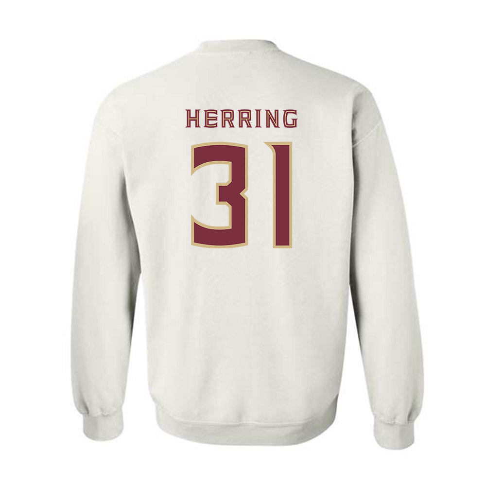 FSU - NCAA Football : Elijah Herring - Replica Shersey Crewneck Sweatshirt-1
