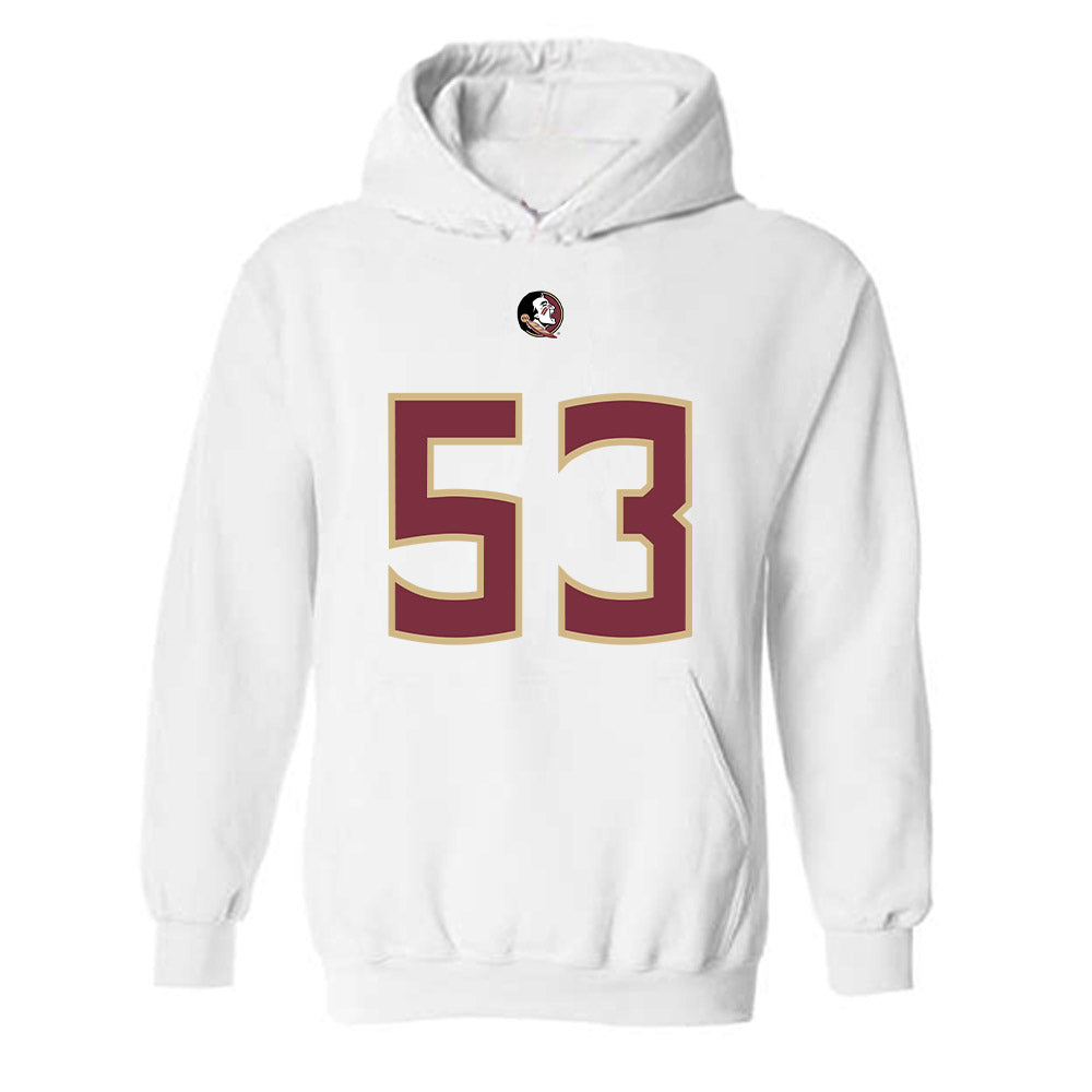 FSU - NCAA Football : Alexander Nocco - Replica Shersey Hooded Sweatshirt-0