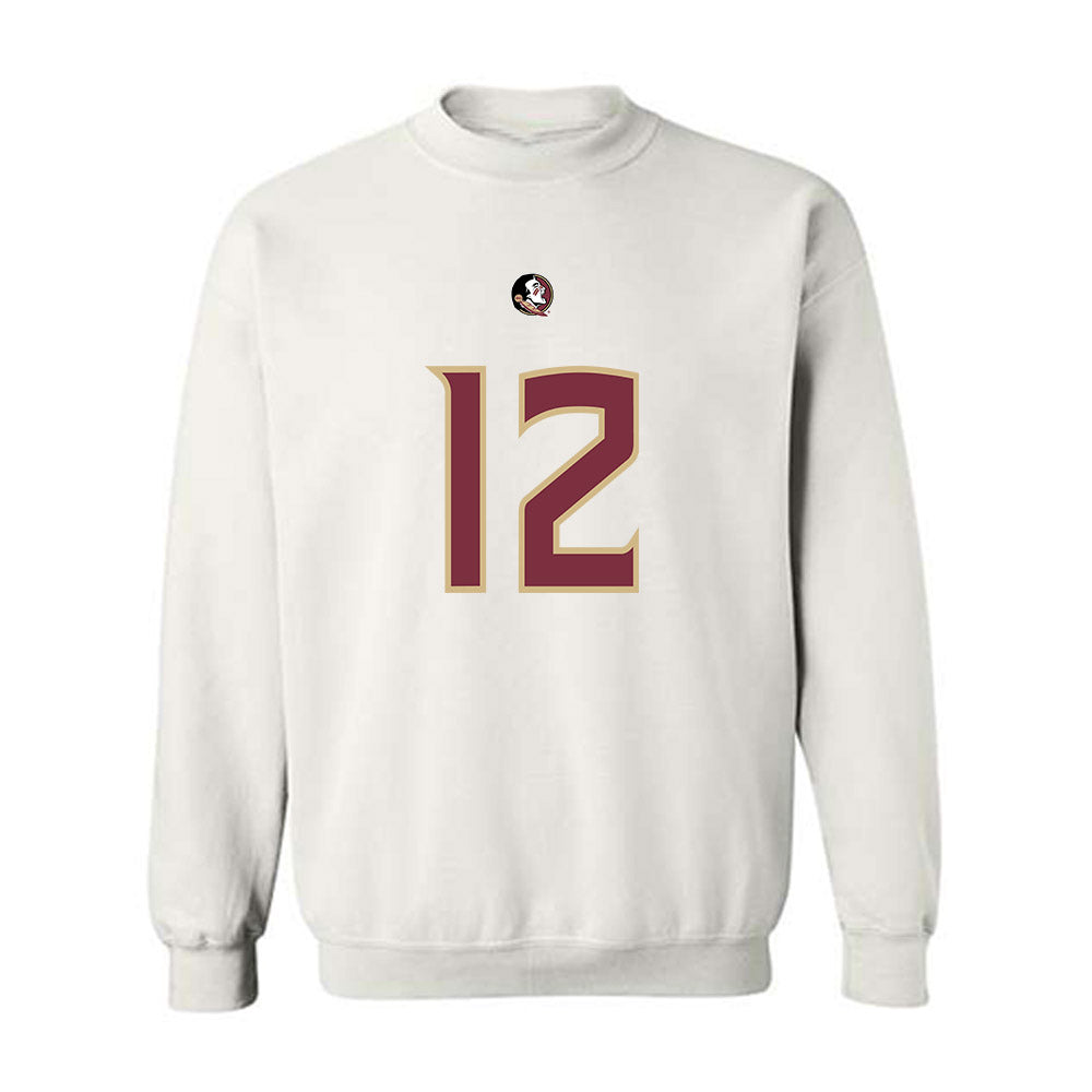 FSU - NCAA Football : Jaylin Lucas - Replica Shersey Crewneck Sweatshirt-0