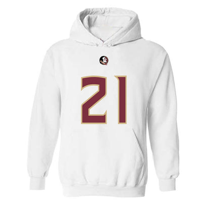 FSU - NCAA Football : Max Redmon - Replica Shersey Hooded Sweatshirt-0