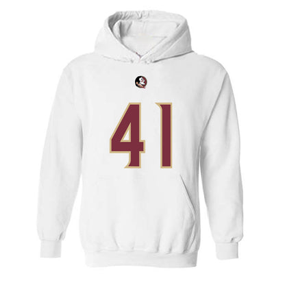 FSU - NCAA Football : AJ Cottrill - Replica Shersey Hooded Sweatshirt-0