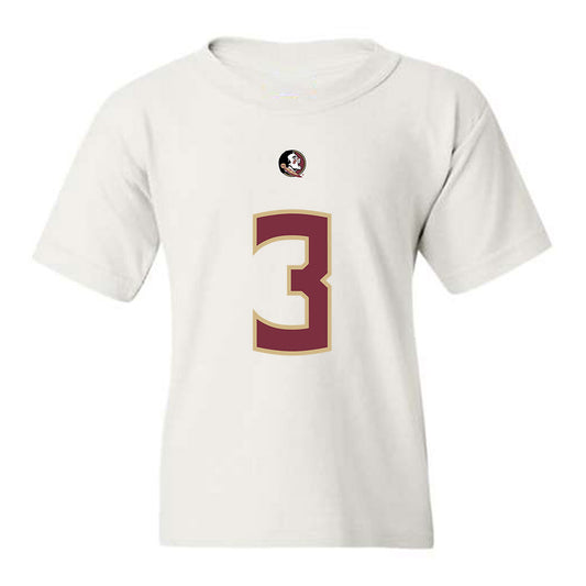 FSU - NCAA Football : Kam Davis - Youth T-Shirt