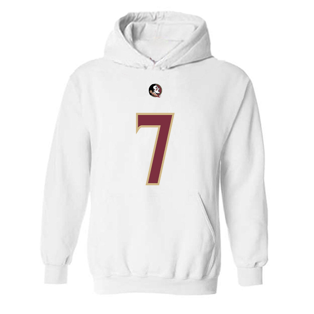 FSU - NCAA Football : LaWayne McCoy - Replica Shersey Hooded Sweatshirt-0
