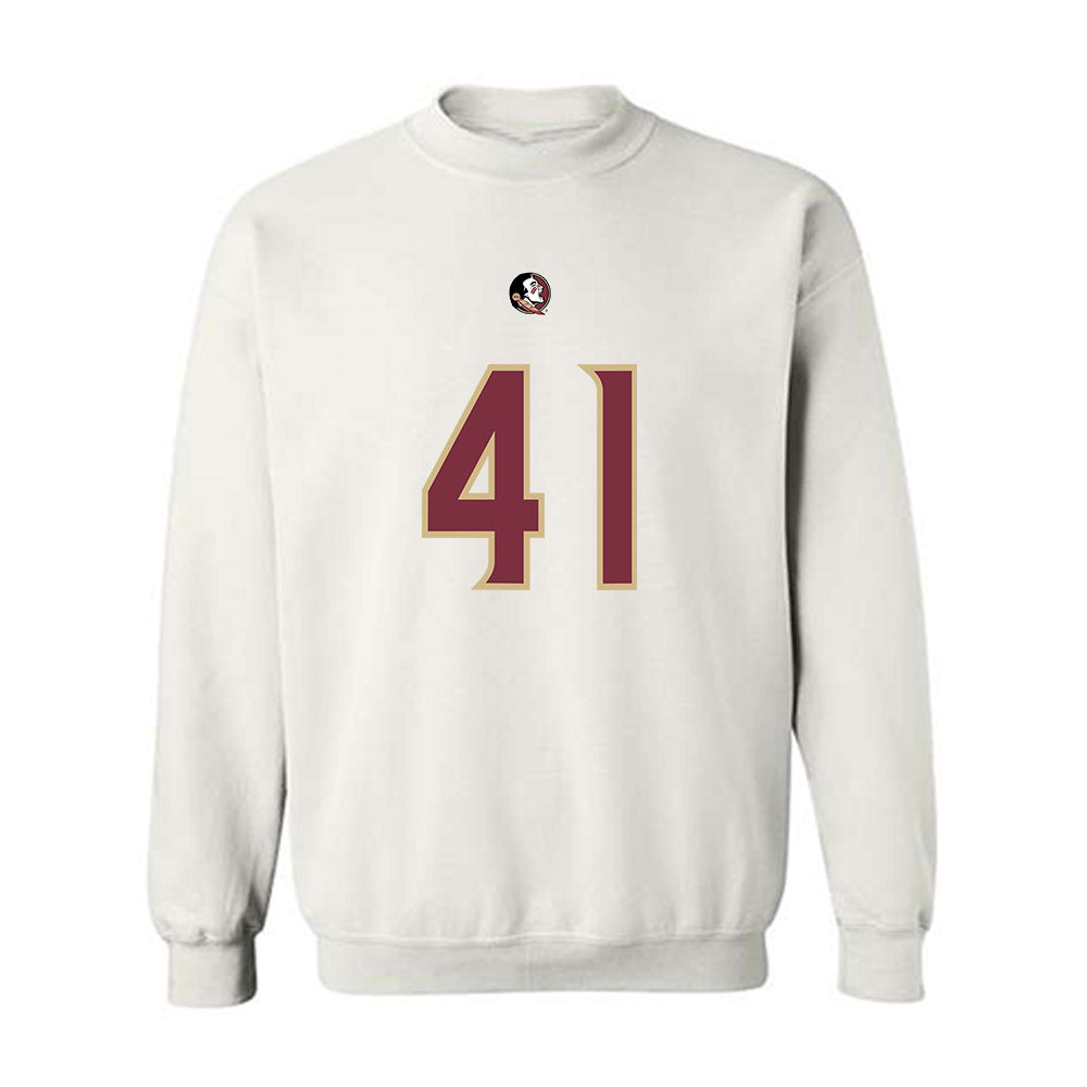 FSU - NCAA Football : AJ Cottrill - Replica Shersey Crewneck Sweatshirt-0
