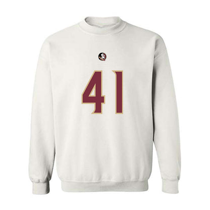 FSU - NCAA Football : AJ Cottrill - Replica Shersey Crewneck Sweatshirt-0