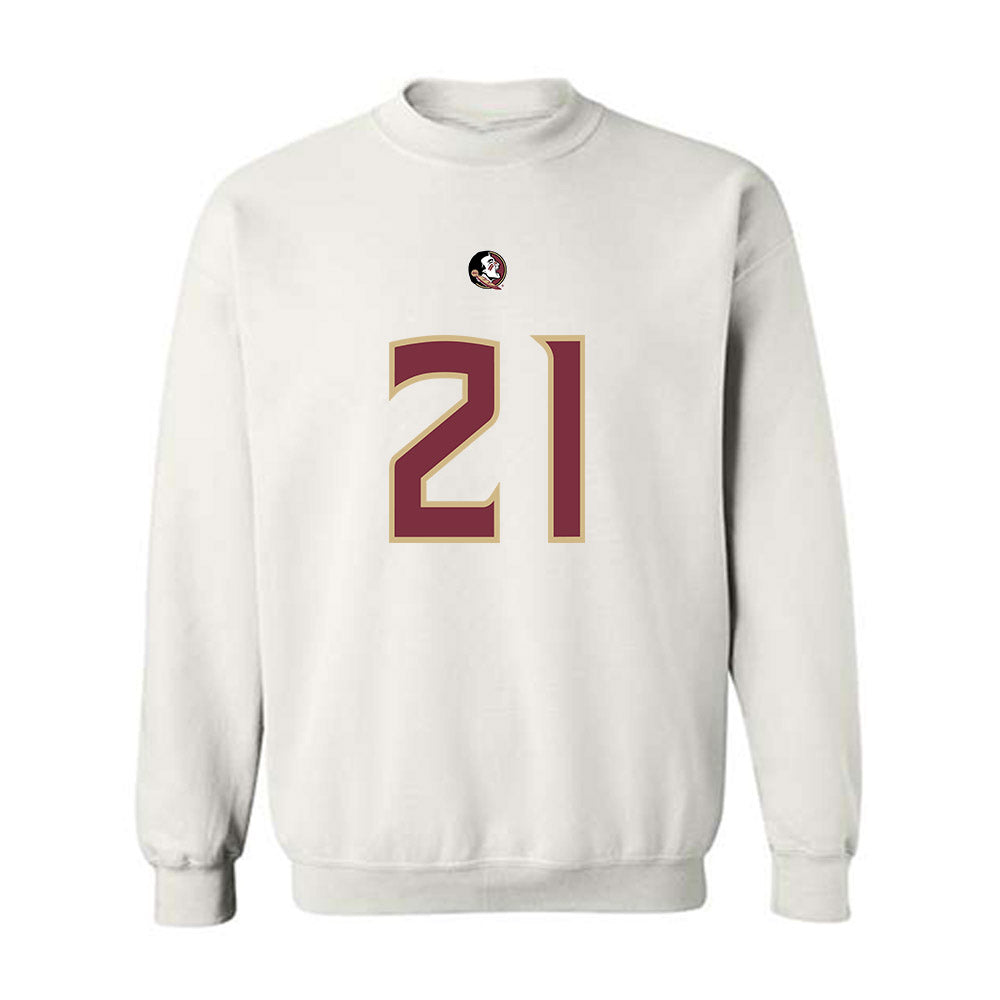 FSU - NCAA Football : Max Redmon - Replica Shersey Crewneck Sweatshirt-0