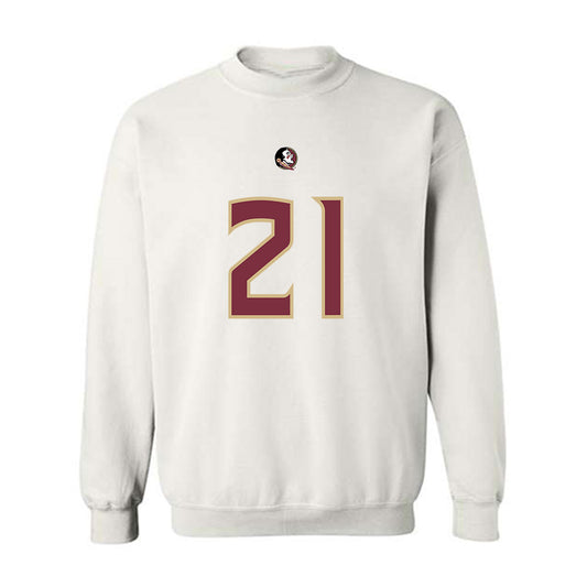FSU - NCAA Football : Max Redmon - Replica Shersey Crewneck Sweatshirt-0