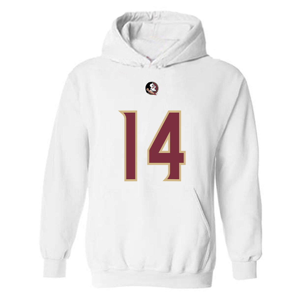 FSU - NCAA Football : Cai Bates - Hooded Sweatshirt