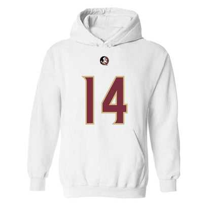 FSU - NCAA Football : Cai Bates - Hooded Sweatshirt