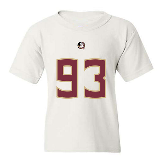 FSU - NCAA Football : Mandrell Desir - Replica Shersey Youth T-Shirt-0