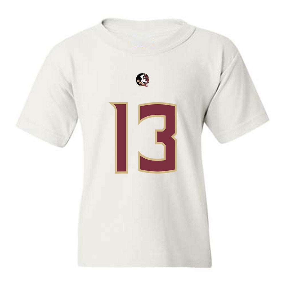 FSU - NCAA Football : Randy Pittman Jr - Replica Shersey Youth T-Shirt-0