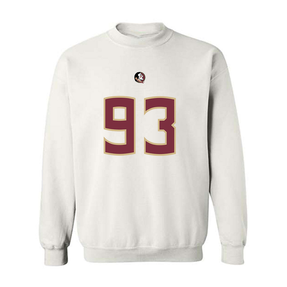 FSU - NCAA Football : Mandrell Desir - Replica Shersey Crewneck Sweatshirt-0