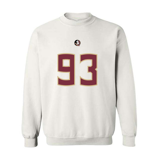 FSU - NCAA Football : Mandrell Desir - Replica Shersey Crewneck Sweatshirt-0