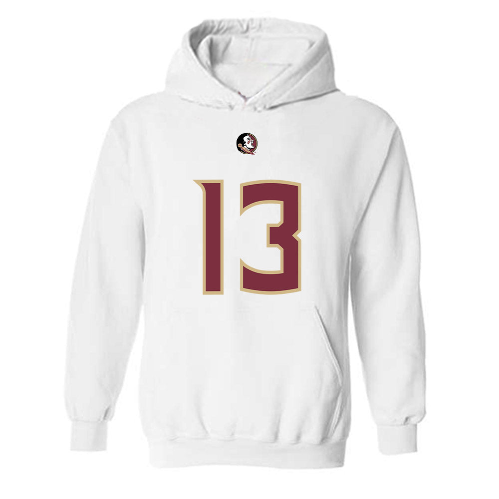 FSU - NCAA Football : Randy Pittman Jr - Replica Shersey Hooded Sweatshirt-0