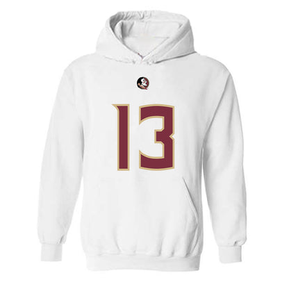 FSU - NCAA Football : Randy Pittman Jr - Replica Shersey Hooded Sweatshirt-0