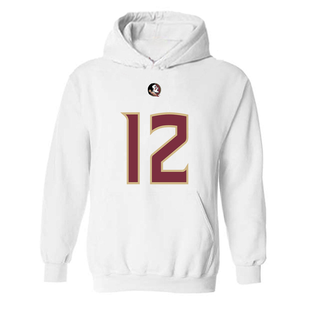 FSU - NCAA Football : Jaylin Lucas - Replica Shersey Hooded Sweatshirt-0