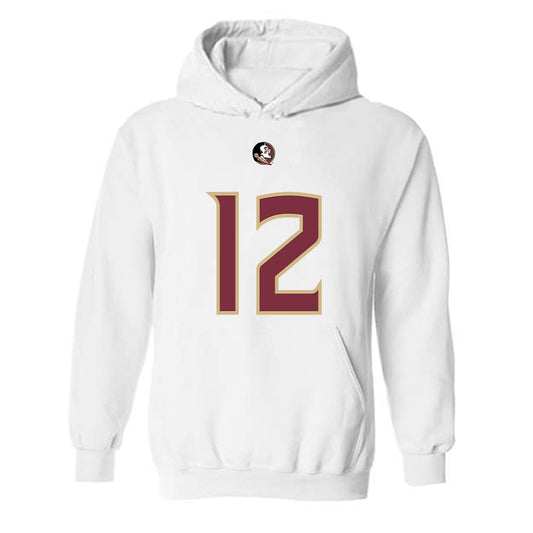 FSU - NCAA Football : Jaylin Lucas - Replica Shersey Hooded Sweatshirt-0