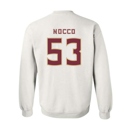FSU - NCAA Football : Alexander Nocco - Replica Shersey Crewneck Sweatshirt-1
