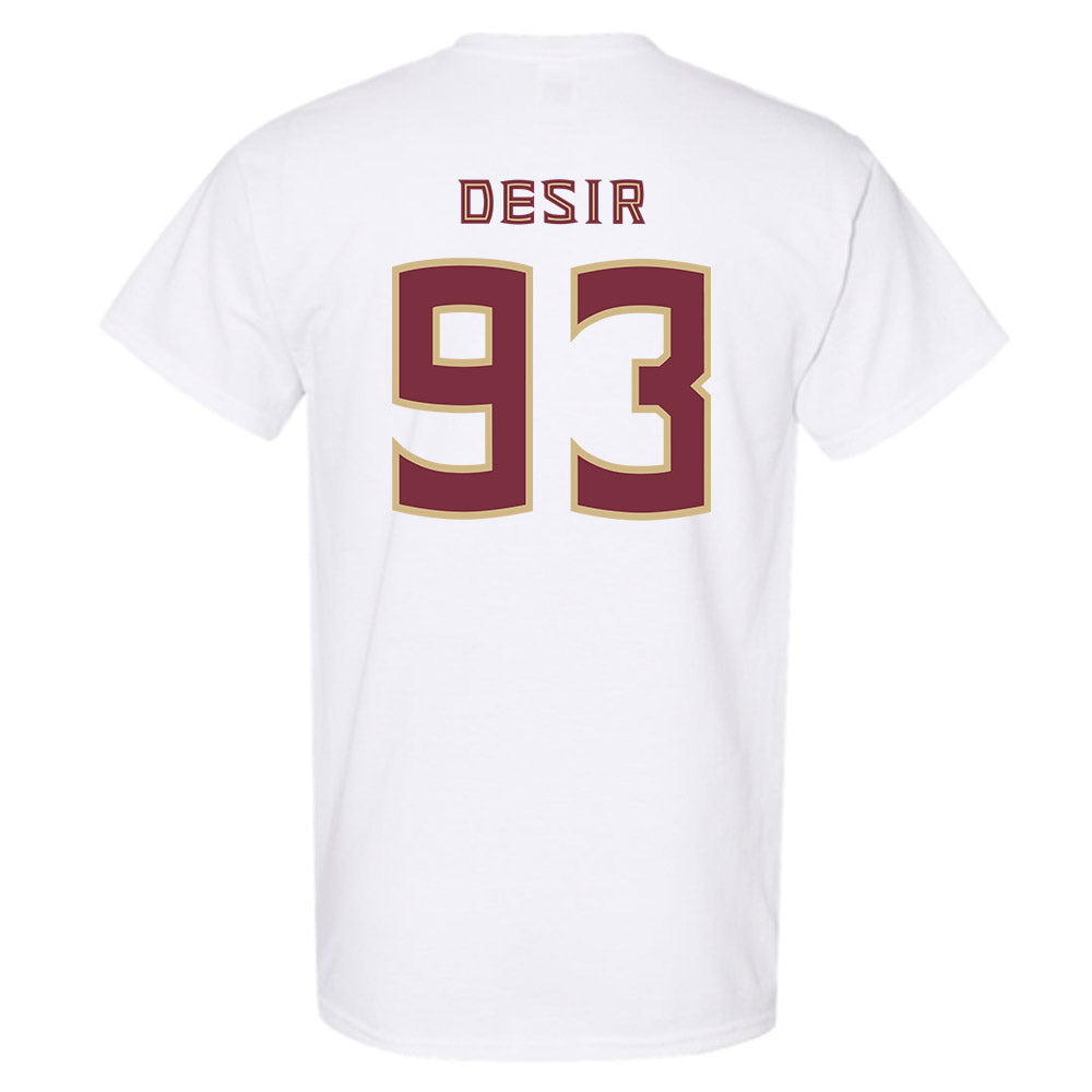 FSU - NCAA Football : Mandrell Desir - Replica Shersey T-Shirt-1