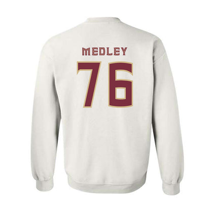 FSU - NCAA Football : Adrian Medley - Replica Shersey Crewneck Sweatshirt-1