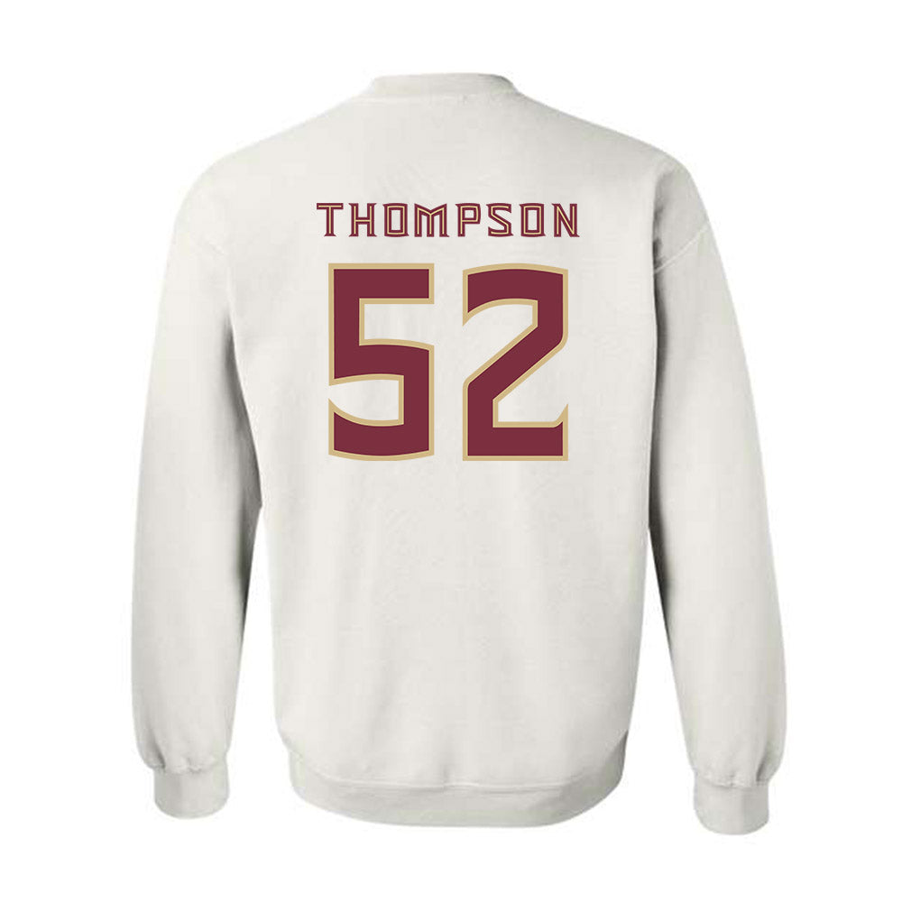 FSU - NCAA Football : Chavez Thompson - Replica Shersey Crewneck Sweatshirt-1
