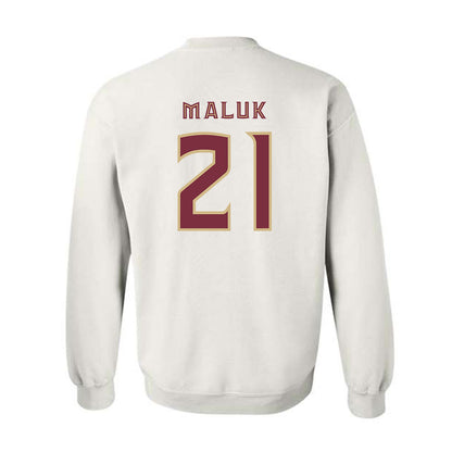 FSU - NCAA Men's Basketball : Alier Maluk - Crewneck Sweatshirt