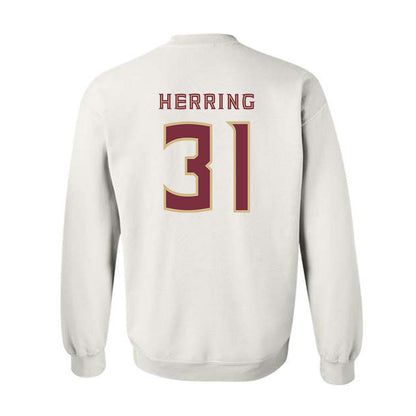 FSU - NCAA Football : Elijah Herring - Replica Shersey Crewneck Sweatshirt-1