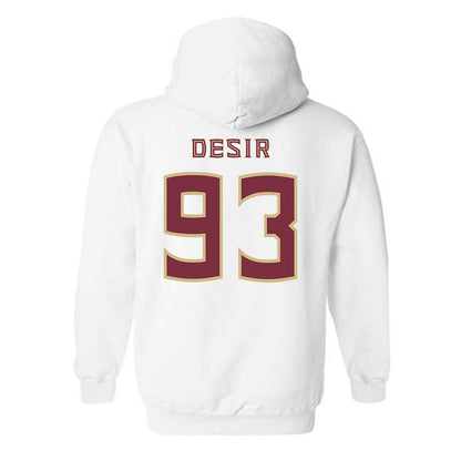 FSU - NCAA Football : Mandrell Desir - Replica Shersey Hooded Sweatshirt-1