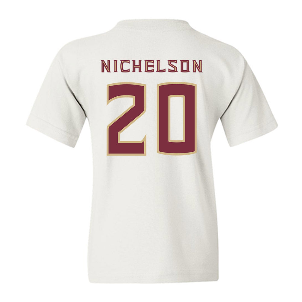 FSU - NCAA Football : Blake Nichelson - Replica Shersey Youth T-Shirt-1