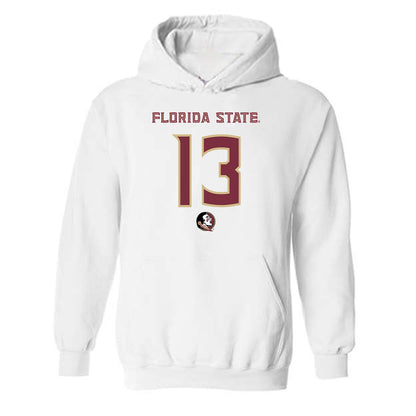 FSU - NCAA Football : Randy Pittman Jr - Replica Shersey Hooded Sweatshirt-0