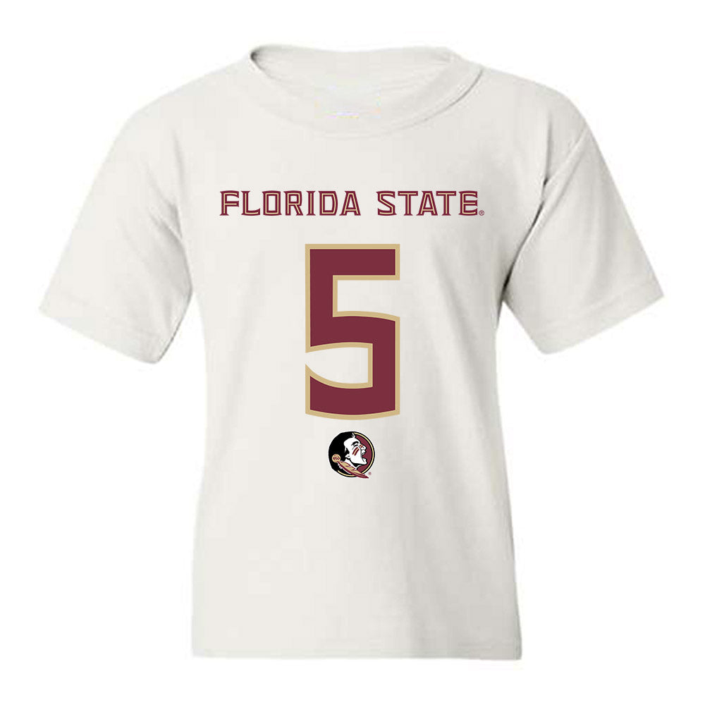 FSU - NCAA Football : Daniel Lyons - Replica Shersey Youth T-Shirt-0